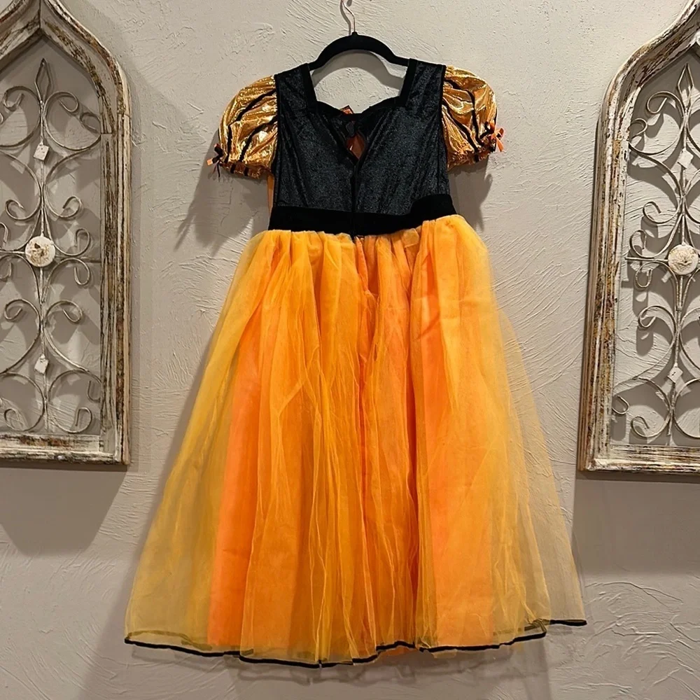 Orange and Black Kids Halloween Costume - Picture 12 of 12